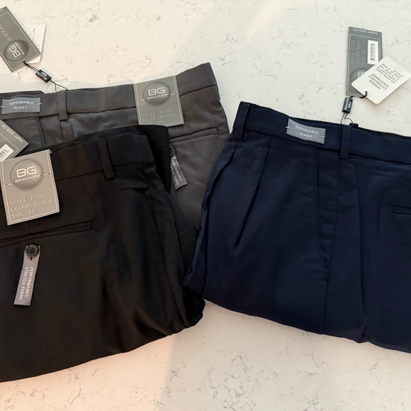 BG men’s Golf Shorts new set of 3 size 40 - Picture 1 of 5